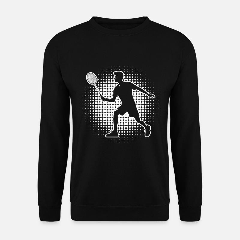Badminton player badminton women badminton - Unisex Sweatshirt - black