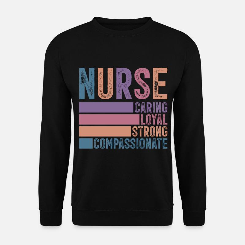 Nurse - Unisex Pullover - Schwarz