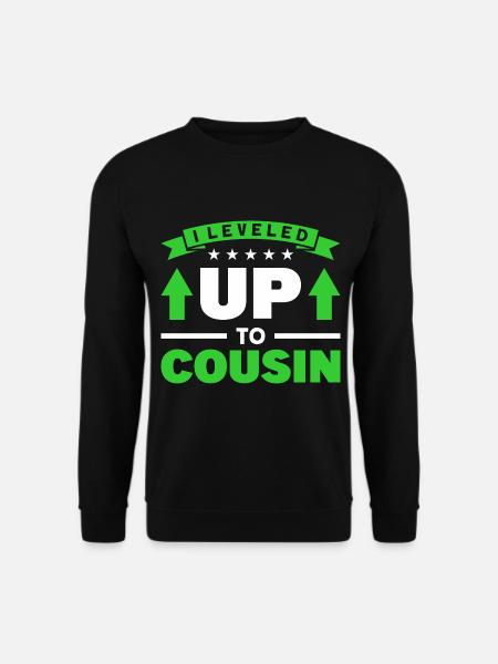 Cousin Großer Cousin Geburt Geschenk - Unisex Pullover - Schwarz