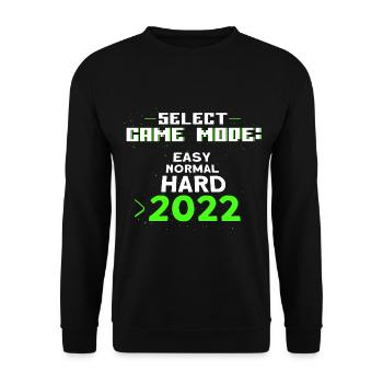 Jeu de hasard Retro Gamer Jeux vidéo Cadeau - Sweat-shirt Unisexe - noir - Devant - Alina (178cm) & Michal (187cm)