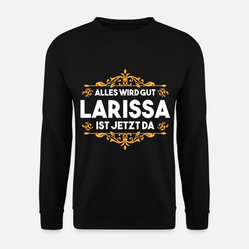 Larissa - Unisex Pullover - Schwarz