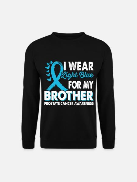Tragen Sie Hellblau Für Den Brother - Unisex Pullover - Schwarz