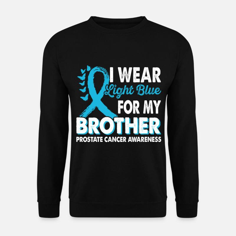 Tragen Sie Hellblau Für Den Brother - Unisex Pullover - Schwarz