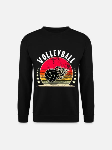 Volleyball - Unisex Pullover - Schwarz