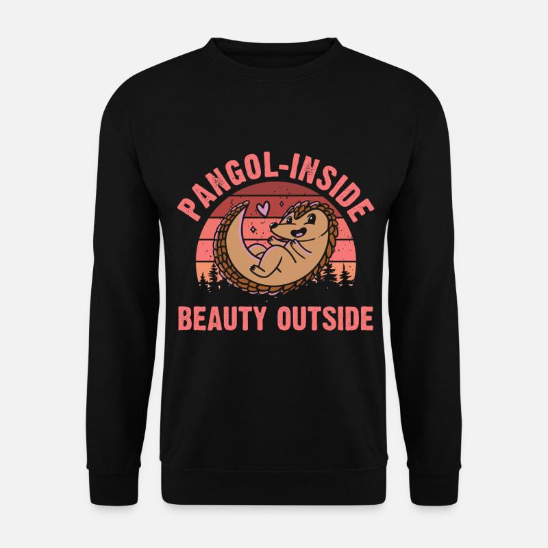Pangol-inside Pangolin-lover Pangolin-owner - Unisex Sweatshirt - black