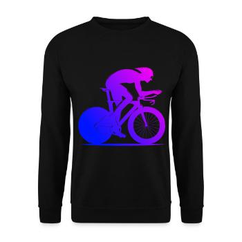 Vélo de route pour femmes Vélo de route Vélo de route Vélo de route - Sweat-shirt Unisexe - noir - Devant - Alina (178cm) & Michal (187cm)