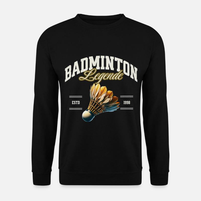 Badminton - Unisex Sweatshirt - black