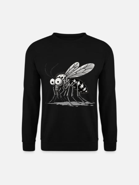 Moskito: Der kleine Blutsauger - Unisex Pullover - Schwarz
