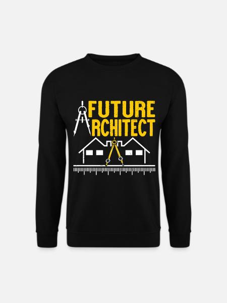 Architecte - Sweat-shirt Unisexe - noir
