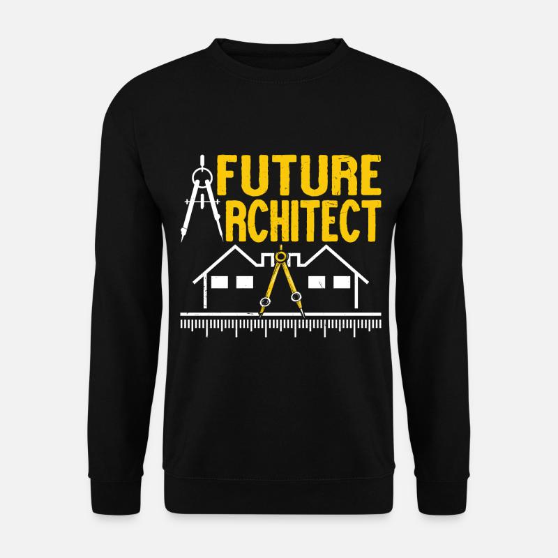 Architecte - Sweat-shirt Unisexe - noir