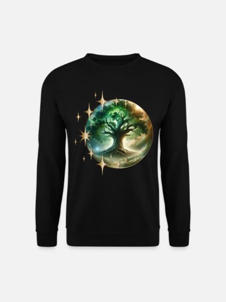 Arbre Féérique - Sweat-shirt Unisexe - noir