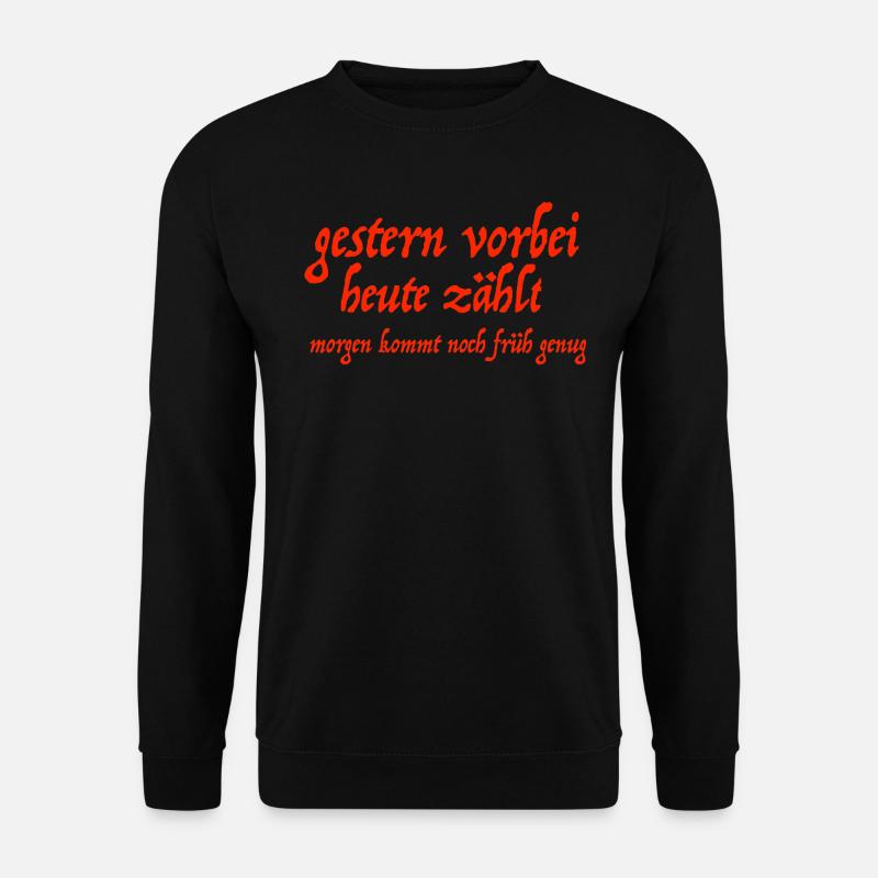 Yesterday over - Unisex Sweatshirt - black