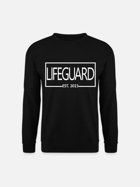 Rettungsschwimmer Est. 2023 Absolvent Rettungsschwimmer Student - Unisex Pullover - Schwarz