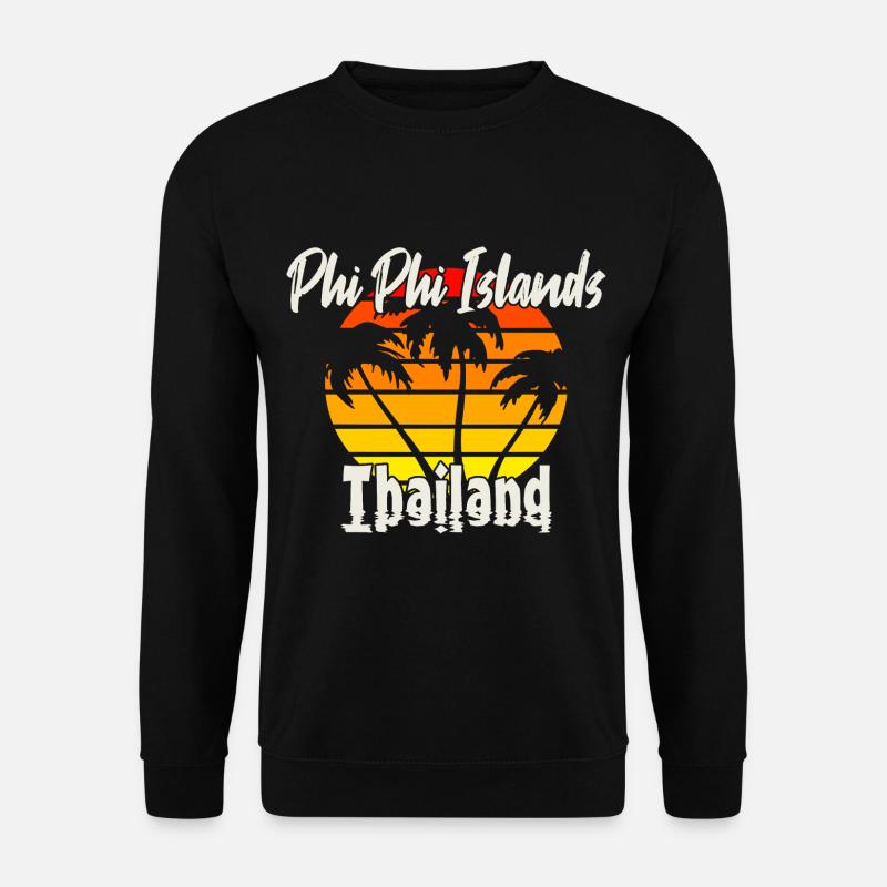 Phi Phi Islands Thailand - Unisex Pullover - Schwarz