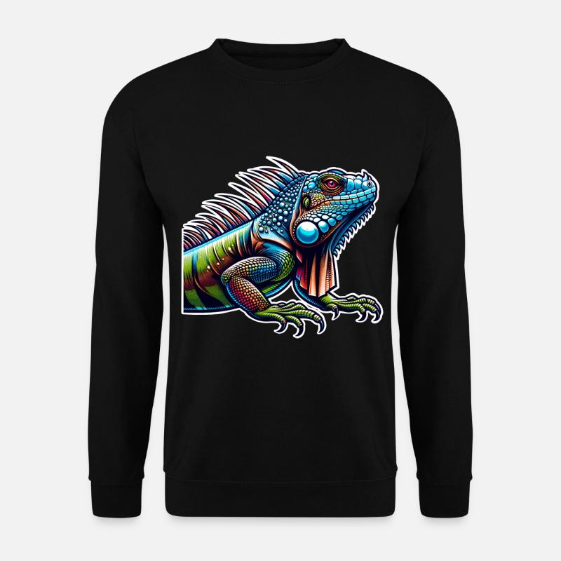 Iguana - Unisex Sweatshirt - black