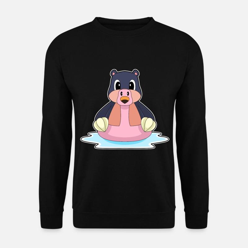 Maulwurf Flamingo - Unisex Pullover - Schwarz