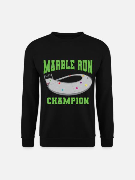 MARBLE RUN - Unisex Sweatshirt - black
