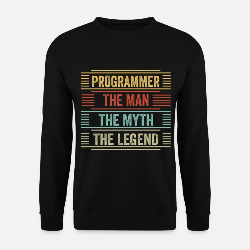 Programmer Developer Programmer - Unisex Sweatshirt - black