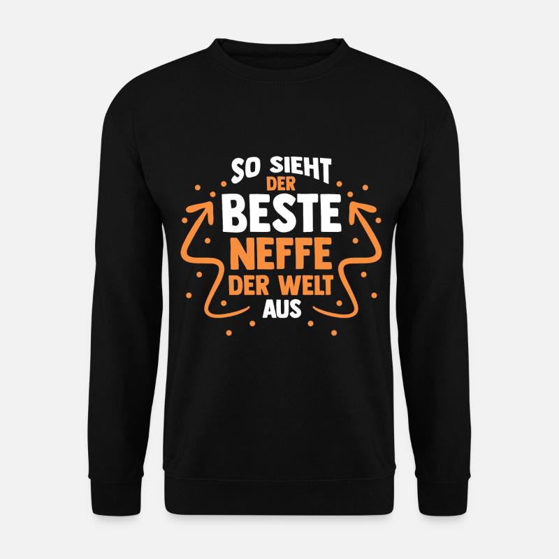 Onkel Tante Neffe - Unisex Pullover - Schwarz