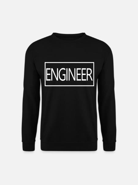 Ingeniør stolt uddannet ingeniørstuderende - Unisex sweater - sort