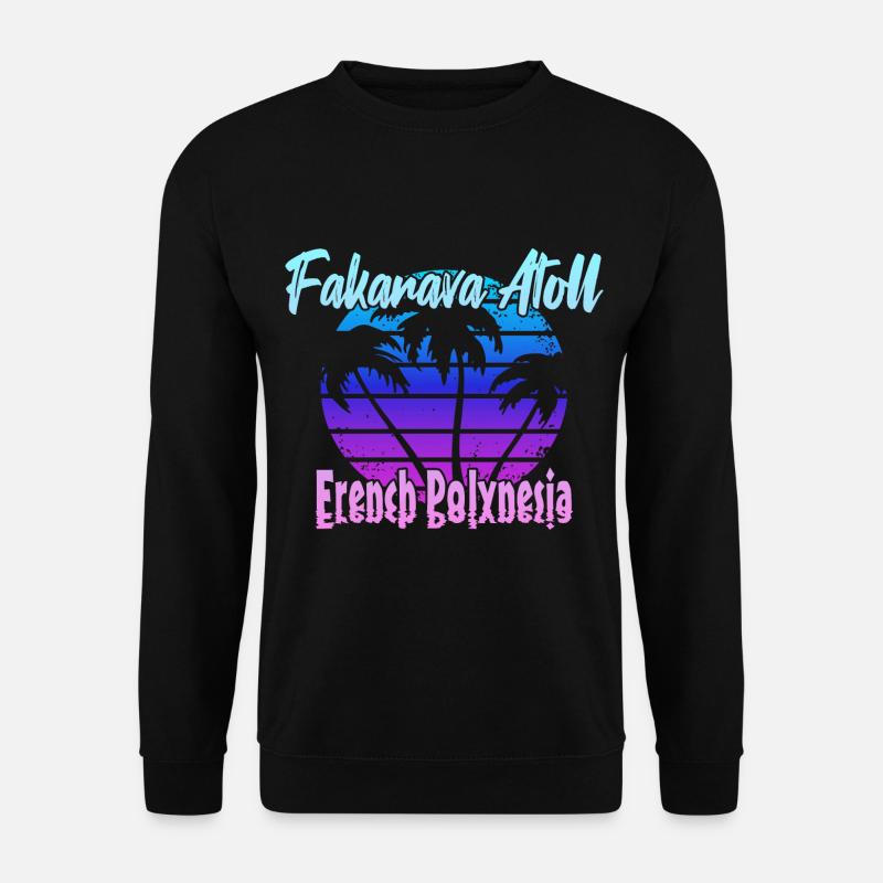 Fakarava Atoll - Unisex Sweatshirt - black