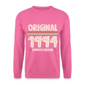 1994 Geboren 30. Geburtstag - Unisex Pullover - Pink - Vorne