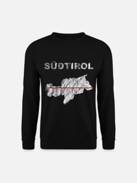 Südtirol Südtiroler Südtirolerin Tirol - Unisex Pullover - Schwarz
