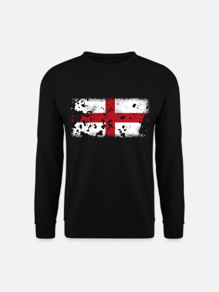 Genoa - St. George's Cross - Unisex Sweatshirt - black