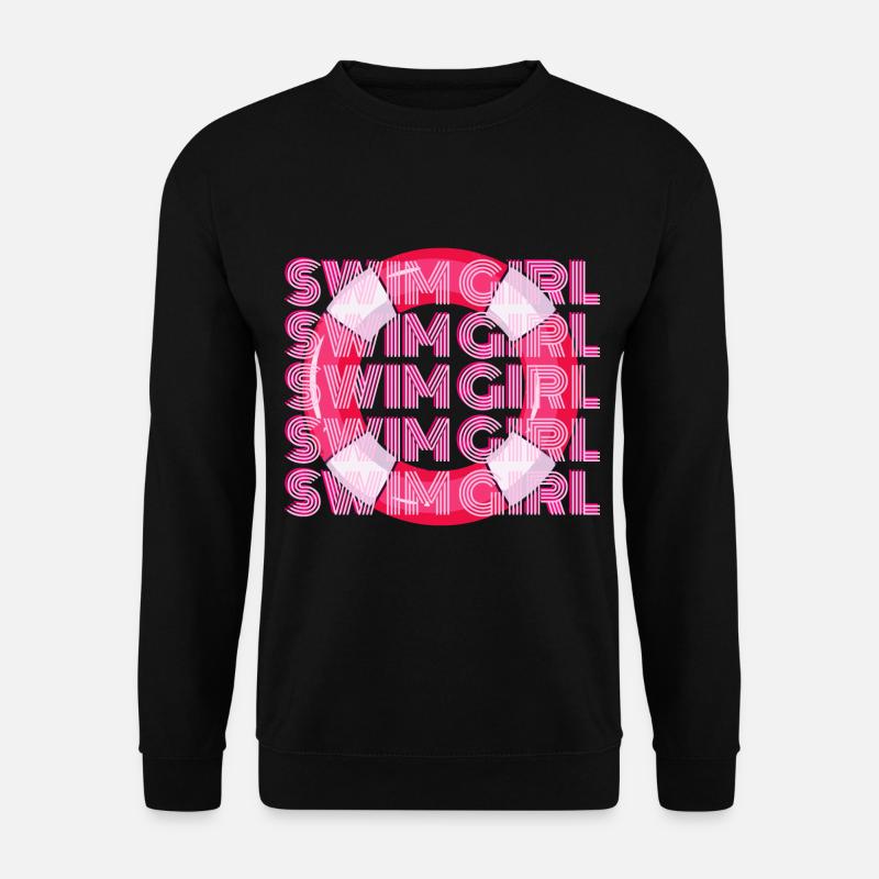 Natation filles - Sweat-shirt Unisexe - noir