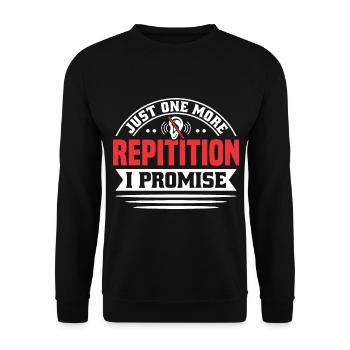 Langue des signes sourde Fierté sourde - Sweat-shirt Unisexe - noir - Devant - Alina (178cm) & Michal (187cm)