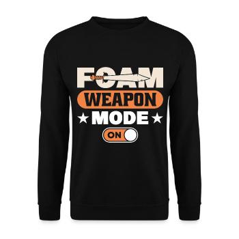 Jeu de rôle en direct GN - Sweat-shirt Unisexe - noir - Devant - Alina (178cm) & Michal (187cm)