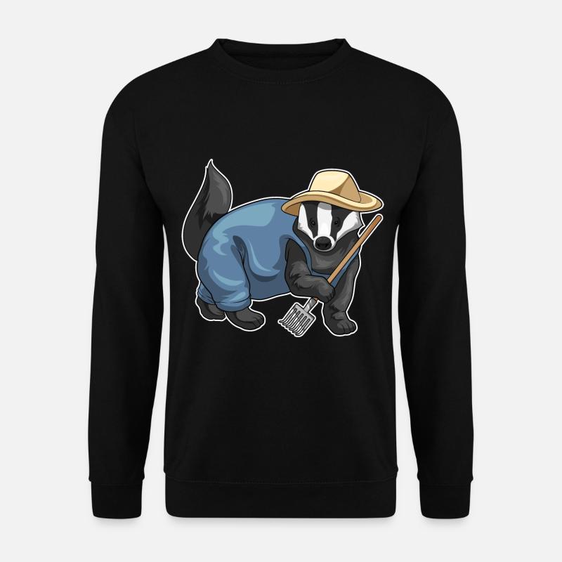 Honey Badger Farmer Harke - Unisex Sweatshirt - black
