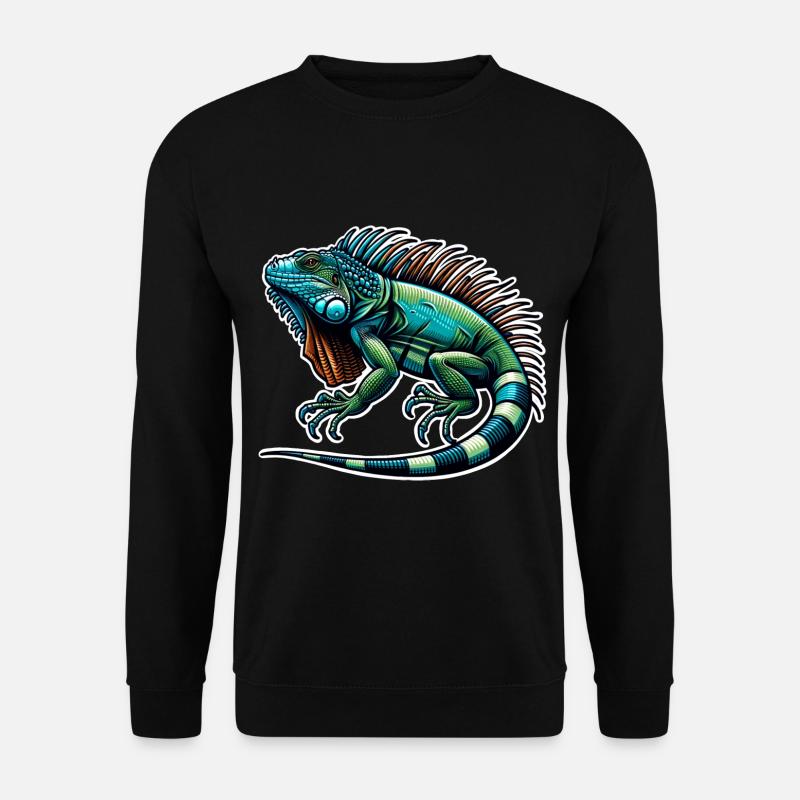 Iguane - Sweat-shirt Unisexe - noir