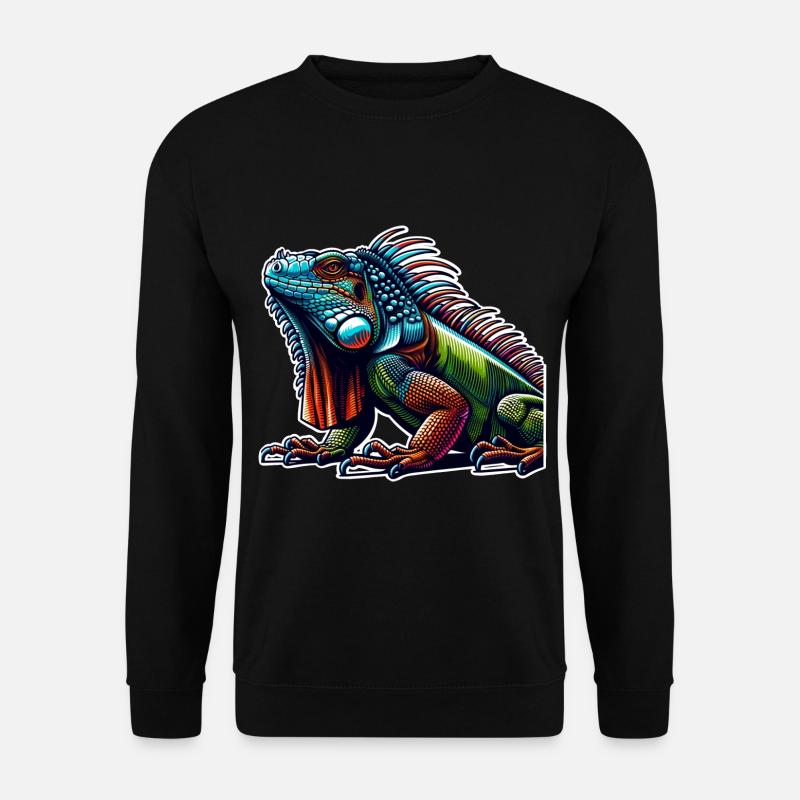 Iguana - Unisex Sweatshirt - black
