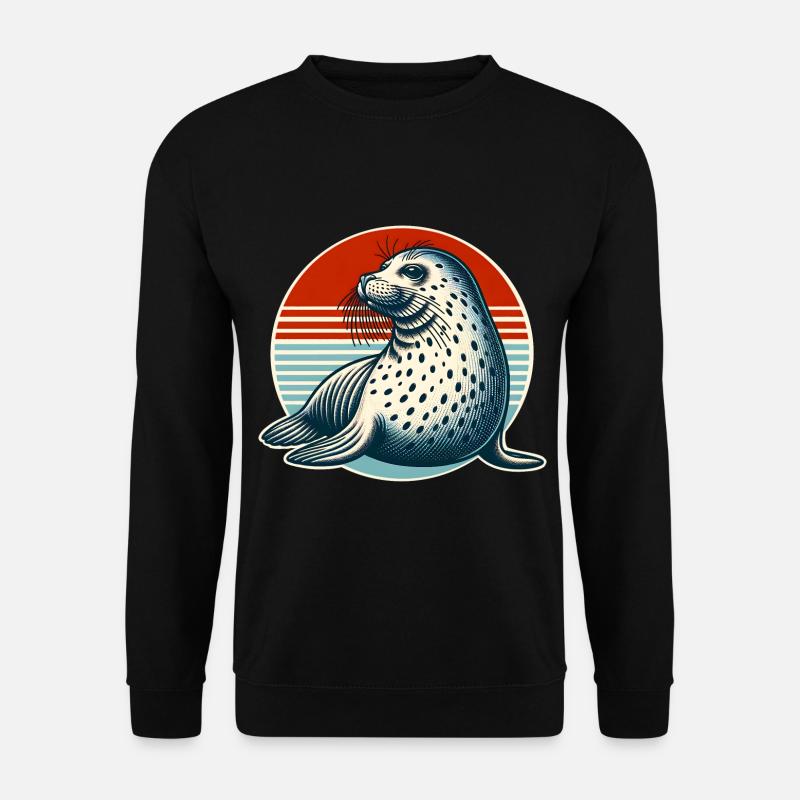 Seal seal - Unisex Sweatshirt - black