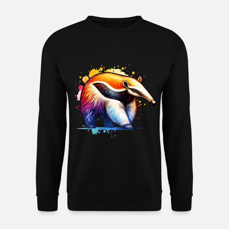 Ameisenbär - Unisex Pullover - Schwarz