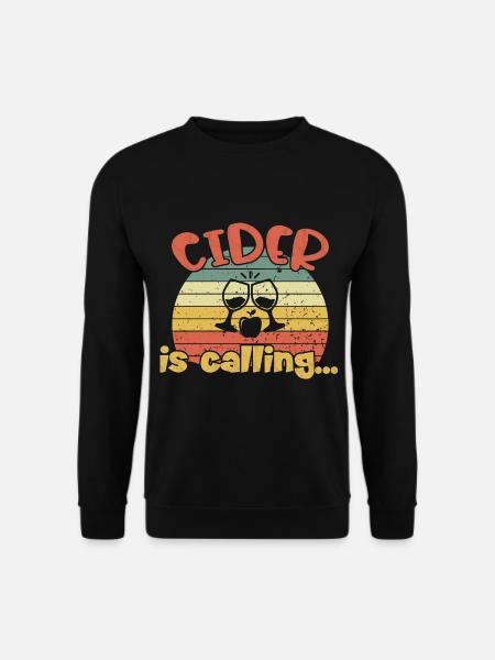 Cider is Calling / Cider - Unisex Sweatshirt - black
