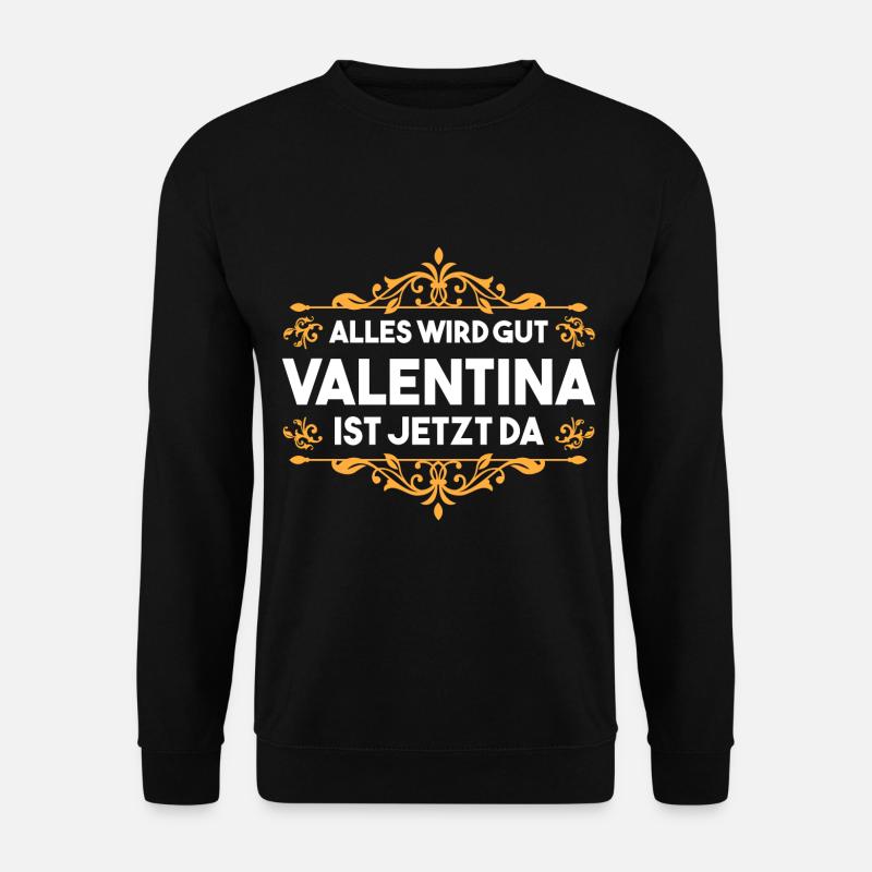 Valentina - Unisex Pullover - Schwarz