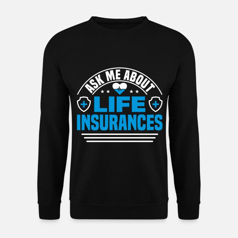 Vendeur d’assurance Agent d’assurance - Sweat-shirt Unisexe - noir
