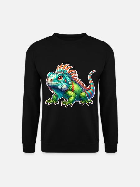 Iguana - Unisex Sweatshirt - black