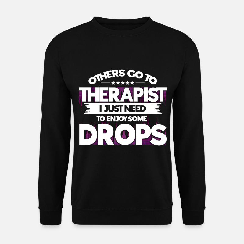 Rave Raver Dubstep Geschenk - Unisex Pullover - Schwarz