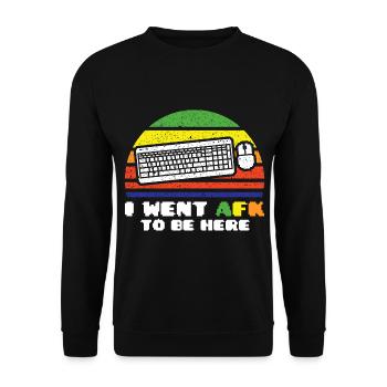 Jeu de hasard Retro Gamer Jeux vidéo Cadeau - Sweat-shirt Unisexe - noir - Devant - Alina (178cm) & Michal (187cm)