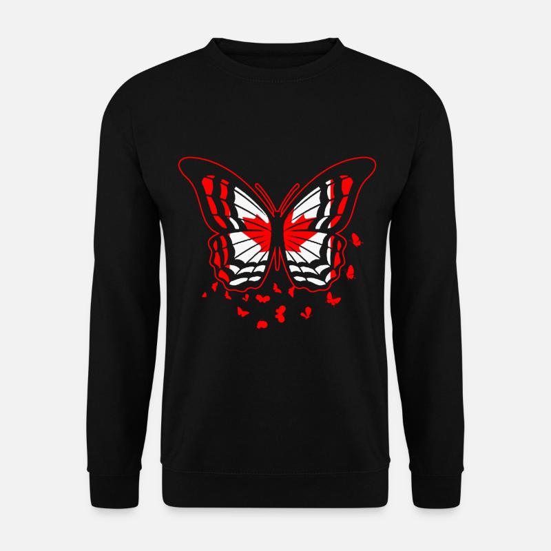 Kanada Flagge - Unisex Pullover - Schwarz