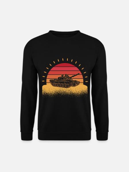 Tanker Soldier Evolution Tank - Unisex Sweatshirt - black