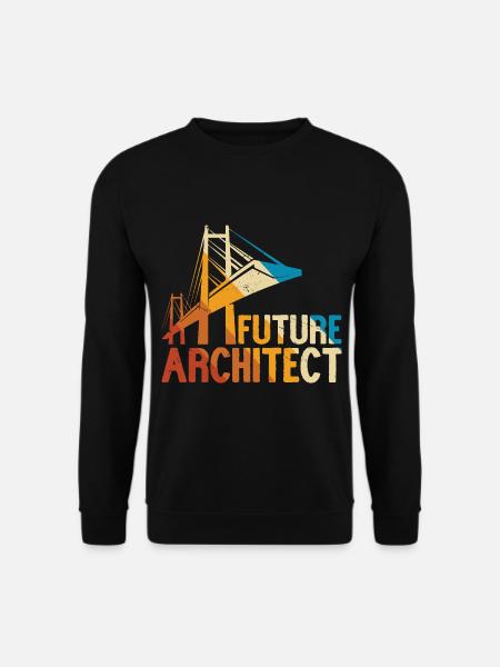 Architecte - Sweat-shirt Unisexe - noir
