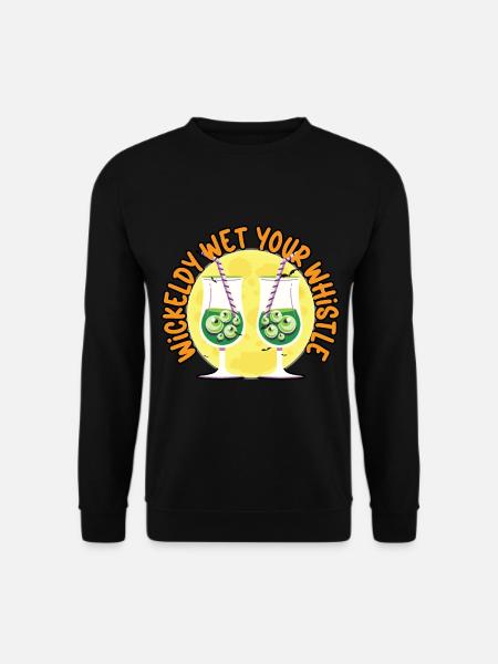 Wicked Wet Pipe Bartender Halloween - Unisex Sweatshirt - black