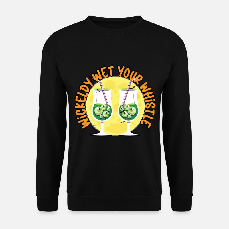 Wicked Wet Pipe Bartender Halloween - Unisex Sweatshirt - black