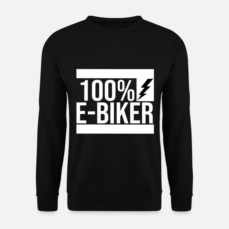E Bike - Unisex Pullover - Schwarz