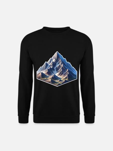 Mountain - Unisex Sweatshirt - black