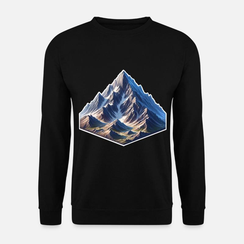 Mountain - Unisex Sweatshirt - black